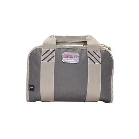 G Outdoors G.P.S. Double Pistol Case - Rifle Green/Khaki GPS-1308PCRK